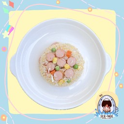 ข้าวผัด3สี หมู