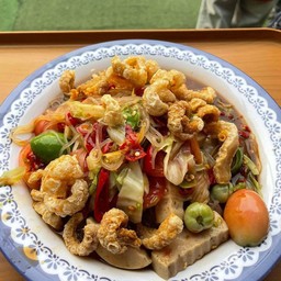 ตำเส้นเล็กแคบหมู