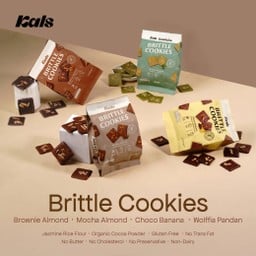 Kals - คุกกี้บางกรอบ ไร้แป้งสาลี Brittle cookies