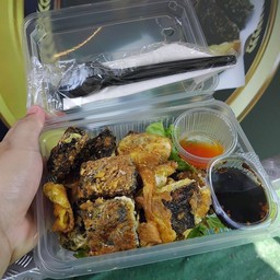 กุยช่ายทอด + ไข่