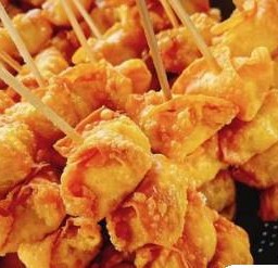 ลูกชิ้นปลาห่อเกี๊ยว