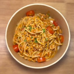 สปาเก็ตตี้โบลองเนส ไก่