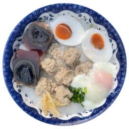 โจ๊กหมูฟางข้าว เตาถ่าน (หมู่บ้านเศรษฐกิจ)