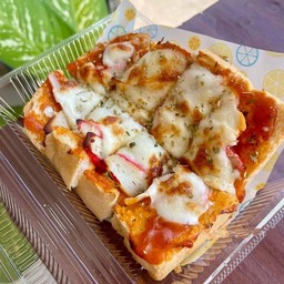 ปังข้าวโพดปูอัดชีส