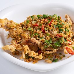 ปูนิ่มผัดพริกเกลือ