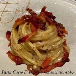 Pasta Cacio E Pepe di Guanciale