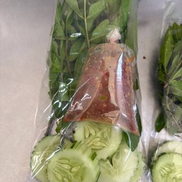 ชุดน้ำพริกกะปิผักสด ชุดเล็ก