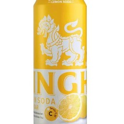 Singha lemon soda