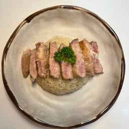 ข้าวผัดหน้าเนื้อลายหิมะ ( 100g)