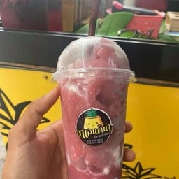 น้ำสับปะรดปั่นโยเกิร์ต  valentina