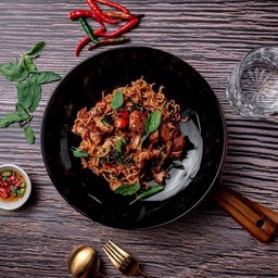 กระเพราไวไวไก่แซ่บ