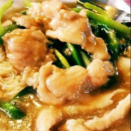 ราดหน้าหมู สำเพ็ง (เส้นใหญ่ผสมเส้นหมี่) #สูตร70ปีจากเยาวราช