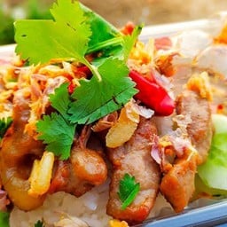 ข้าวไก่อบมหา