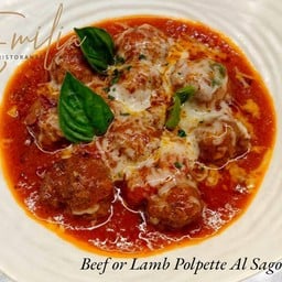 Beef or Lamb ball with Marinara sauce