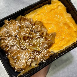 ข้าวหน้าหมูสไลด์เทริยากิ_ไข่ข้น