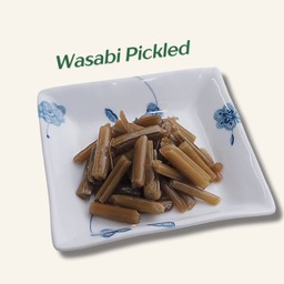 ก้านวาซาบิดองในน้ำโชยุ