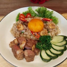 ข้าวผัดมันเนื้อ