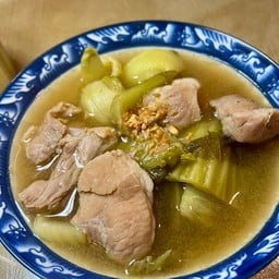 กระดูกหมูผักกาดดอง