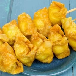 Cheese Wrapped in Seaweed Dumpling ชีสห่อสาหร่ายเกี๊ยว (2 ไม้)