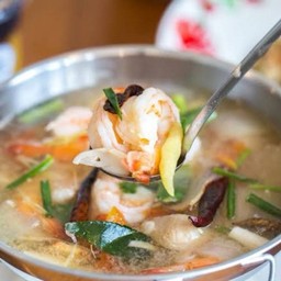ต้มยำกุ้งน้ำใส(หม้อ)