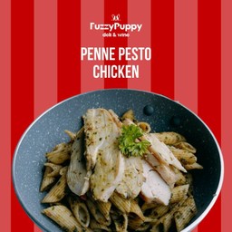 เพนเน่เพสโต้อกไก่ Penne Chicken Pesto