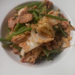 สุกี้แห้งหมู