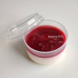 Raspberry Panna Cotta