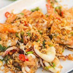 ทะเลผัดพริกเกลือ #(150)