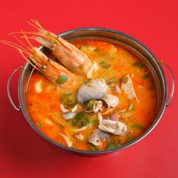 ต้มยำกุ้งน้ำข้น (หม้อ)