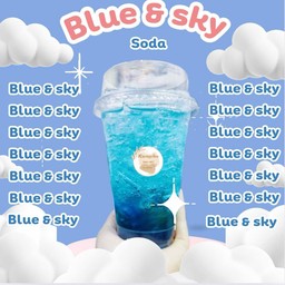 บลูแอนสกายมิกซ์โซดา