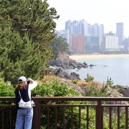 Dongbaekseom Lighthouse 동백섬 등대