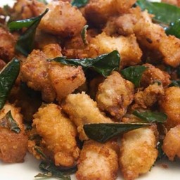 สามชั้นทอดใบมะกรูด #90