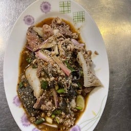 ลาบเนื้อสุก