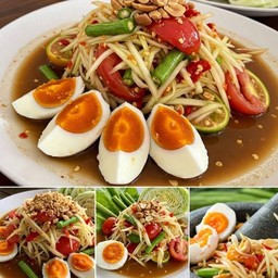 ตำโคราชไข่เค็ม