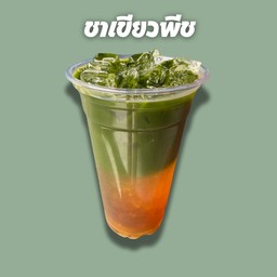 ชาเขียวพีช