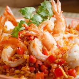 กุ้งผัดพริกเกลือ #(200)