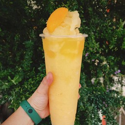 พีชปั่น  peach smoothie