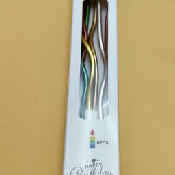 เทียนเกลียวสี metallic