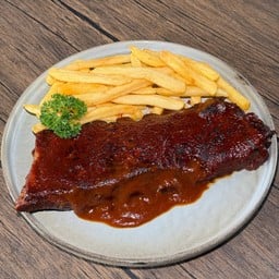 ซี่โครงบาร์บีคิวสไตล์อเมริกัน