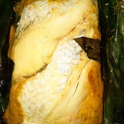 ห่อหมกย่าง ราวท้องปลากระพงสำหรับคนที่ชอบราวท้องมันหอมอร่อยมีน้อยในเเต่ละวัน(เฉพาะห่อหมก ชิ้นใหญ่กว่าฝามือ)