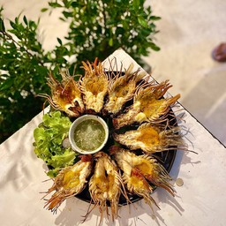 กุ้งแม่น้ำเผา