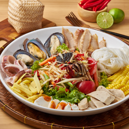 ส้มตำถาด