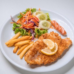 สเต็กปลาดอลลี่ทอด