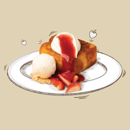 Strawberry Toast Set