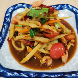 ส้มตำหน่อไม้