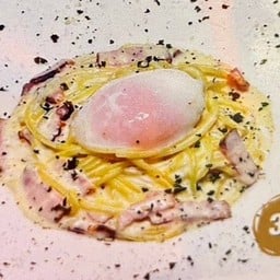 568.Parmigiano cheese carbonara