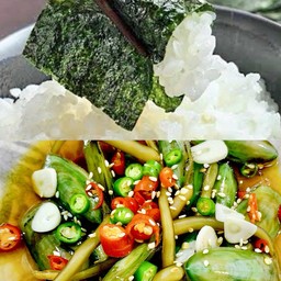 ชุด หอยรากดอง +น้ำจิ้มซีฟู๊ด+พริก กระเทียม งาคั่ว พร้อมรับประทาน