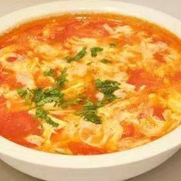 ซุปไข่มะเขือเทศ