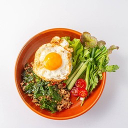 ข้าวกะเพราหมูสับ