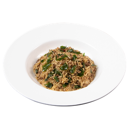 ข้าวกระเพราเนื้อเค็มคลุกข้าว